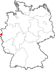 Karte Brüggen, Niederrhein